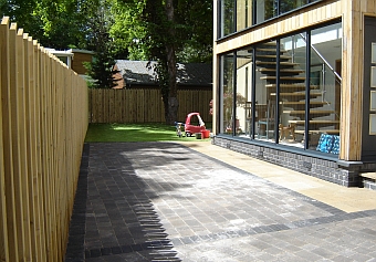 Fencing, paving and articicial grass installation by DrainTech South West