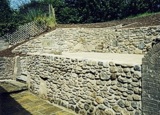 Landscaping and retaining walls for a domestic property, by DrainTech South West