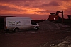 DrainTech South West - working at sunrise in Cornwall